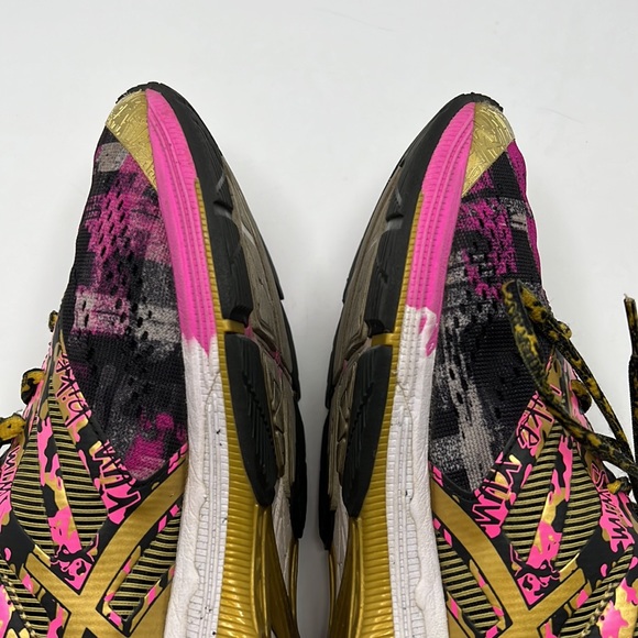 ASICS gel-noosa tri 10 cancer awareness shoes size 9.5